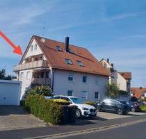 2-Zimmer-DG-Wohnung mit Balkon (Markise) in Werneck AB SOFORT