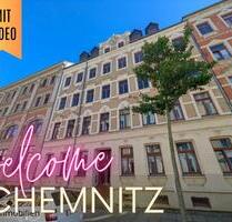++ charmante 3-Raum Wohnung - mit Balkon, Einbauküche & Dielenboden - zentrumsnähe ++ - Chemnitz Hilbersdorf