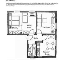 2,5 Zimmerwohnung in Augsburg - 179.000,00 EUR Kaufpreis, ca.  55,00 m² in Augsburg (PLZ: 86156) Bärenkeller