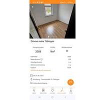 Zimmer nahe Tübingen - 350,00 EUR Kaltmiete, ca.  9,00 m² in Tübingen (PLZ: 72076) Schönblick / Winkelwiese