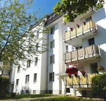 Wunderschöne, helle 3-Raum-Wohnung in Schoßchemnitz mit Balkon