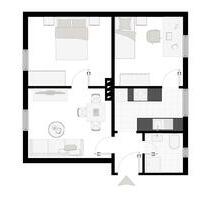 Bielefeld Zentrum Staudeich III 3 ZKB Etagenwohnung zu vermieten