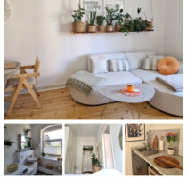2-Zimmer Wohnung, Unter­miete: 03.08.25 – 31.07.26, teilmöbliert - Berlin Friedrichshain-Kreuzberg