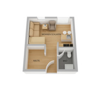 1-Raum Wohnung in Laubegast - Frei ab 03.2026 - Dresden Blasewitz