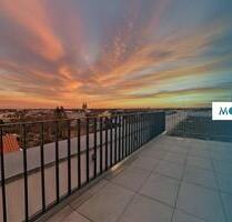 EXKLUSIVES PENTHOUSE-LEBEN: 4-Zimmer-TRAUM mit DACHTERRASSE und moderner EINBAUKÜCHE im Bergquartier Magdeburg!