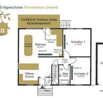 Uralub im 5⭐ Ferienhaus Urwald + Sauna , Ferienwohnung Nordhessen - Hofgeismar