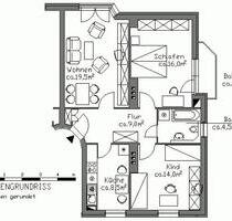 3-Zimmer-Wohnung – ca. 73,18 m² – mit Balkon – in Kürze verfügbar - Hannover Döhren-Wülfel