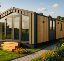 modernes Mobilheim Tinyhaus Tinyhouse Fertighaus 50m² I super Isolierung - Regensburg Kumpfmühl