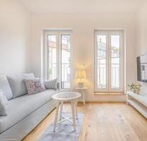 Möblierte und voll ausgestattete Maisonette im separaten Hinterhaus mit Sonnenterrasse - Karlsruhe Mühlburg