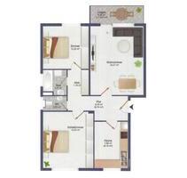 Moderne 3-Zimmer-Wohnung mit Balkon, Stellplatz in Stuhr-Brinkum