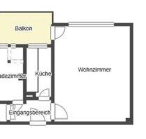 1-Zimmer-Wohnung mit Balkon und Tageslichtbad - Pinneberg
