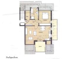 excl. Dachstudiowohnung mit kleiner Dachterrasse und Balkon - Fürstenfeldbruck