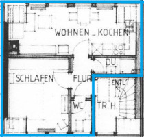 Helle 2Z-Wohnung in Bilfingen - 335,00 EUR Kaltmiete, in Kämpfelbach (PLZ: 75236)