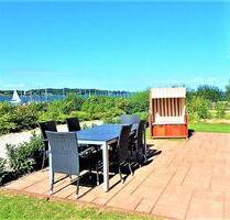 ‼️20% FRÜHBUCHER RABATT 01.06.-01.09.2025 Ferienhaus Leuchtturm in HülsenKosel 6 Pers Hund 3 Schlafzi Bad Gäste-WC 2 TV Kamin Sauna Whirlwanne Sonnenterrasse Strandkorb - Rieseby