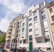 Zweitbezug im Kronprinzeneck - EBK, Tiefgarage, elektr. Rollläden, Fußbodenheizung, Parkett ... - Leipzig Süd