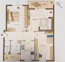 Freundliche und helle 3-Zimmer Wohnung mit Balkon - Stuttgart Feuerbach