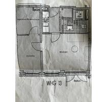 Helle 2,5 Zimmer-Wohnung mit Balkon und PKW-Stellplatz ab sofort - Greifswald