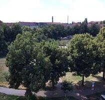 Herrlicher Blick auf den Schellheimer Platz Magdeburgs in Stadtfeld-Ost