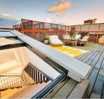 möbliertes 1 Zimmer Loft mit Dachterrasse in beliebter Lage - Düsseldorf Flingern Süd