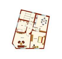 2 Zimmerwohnung im Dachgeschoss mit Carport - Stellplatz - Parchim