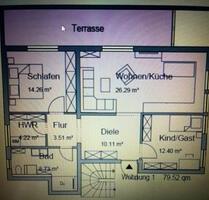 3,5 Z Erdgeschosswohnung Mietverhältnis nur bis 31.07.26 - Petershausen