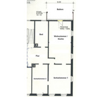 TOP Lage RENOVIERTE 3 Zimmer mit 75qm & grossem Balkon - Schramberg