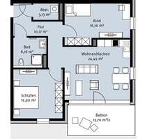Provisionsfrei • 3-Zimmer-Wohnung • 2 TG-Plätze •Steimker Gärten - Wolfsburg Almke