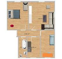 Möblierte 3-Zi.-Whg, 61m², Internet, Küche, WaschmaschineWallbox - Beeskow