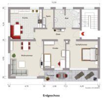 Großzügige Wohnung(en) Haus in Linden zu vermieten. Zum Glück! - Markt Erlbach
