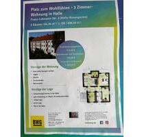 3 Zimmer Wohnung - 698,00 EUR Kaltmiete, in Halle (Saale) (PLZ: 06112) Büschdorf