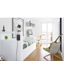 1 Zimmer Appartment in 2-er WG - 330,00 EUR Kaltmiete, in Idstein (PLZ: 65510)