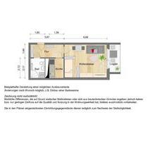 1-Raumwohnung zentraler Lage - 208,00 EUR Kaltmiete, ca.  31,00 m² in Zwickau (PLZ: 08062) Neuplanitz