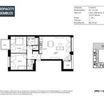 Moderne 3-Zimmer-Wohnung mit Loggia & durchdachtem Design - Berlin Mitte