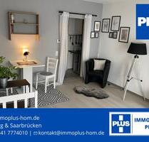 HOMBURG-ZENTRUM; MÖBLIERTES UND HELLES 1 ZIMMER APARTMENT MIT BALKON