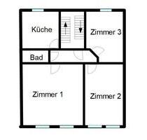 Zentral in Höxter: 3 ZKB - 650,00 EUR Kaltmiete, in Höxter (PLZ: 37671)