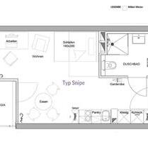 Einzimmer Wohnung - Neubau “Lieblingsplatz Kiel”