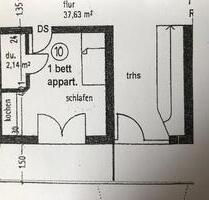 1-Zimmer-Wohnung Bad Waldsee - 310,00 EUR Kaltmiete, in Bad Waldsee (PLZ: 88339)