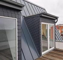 Anfragen NUR per E-Mail. Interessante 2-Zimmer-Studio Wohnung mit großer Dachterrasse und Offener Küche. - Bremerhaven