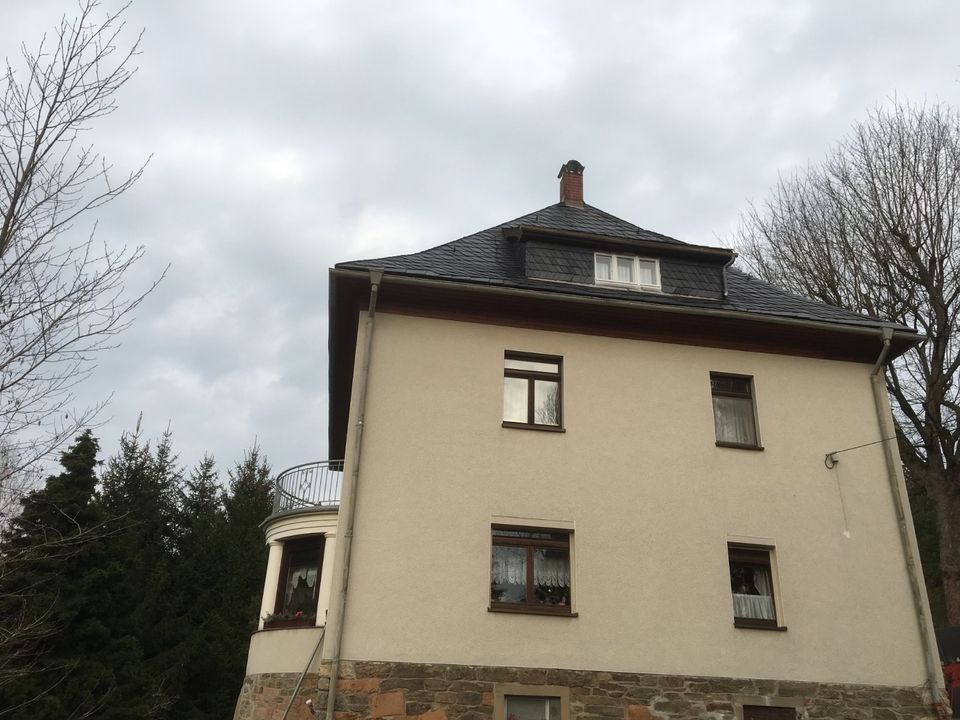 Dachgeschoßwohnung, 65 qm mit Gundstück inkl. Garten+Gartenhaus - Mulda/Sa.