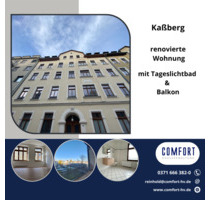1. MONAT KALTMIETFREI ** renovierte Wohnung mit Balkon & Tageslichtbad ** - Chemnitz Kapellenberg
