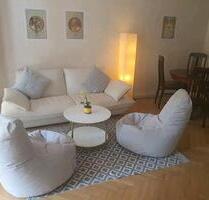 Geschmackvoll möblierte 4-Zimmer-EG-Wohnung mit Terrasse - Halle (Saale) Frohe Zukunft