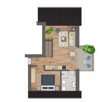 Moderne 2-Zimmer-Wohnung im 