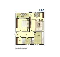 Ab September frei! 2-Zimmer-Wohnung in Bergkamen City