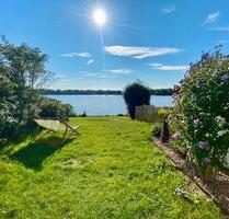 Urlaub am See, Angeln, Schwimmen, Ferienhaus, Boot u. Steg - Halver