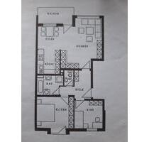 3 Zimmerwohnung mit Balkon 75qm im2.OG in Nördlingen zu vermieten