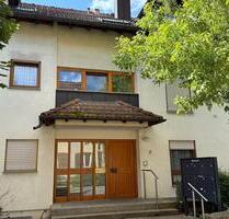 Attraktive 1-Zimmer-Souterrain-Wohnung mit Terrasse in Schrozberg