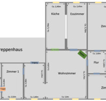 5-Raum Wohnung mit ca 150qm - 1.250,00 EUR Kaltmiete, in Fürstenwalde (Spree) (PLZ: 15517)