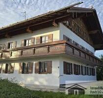 Traumwohnung im Bauernhausgrößer als manches Haus 4,5Zi, Wk, 170m² Wfl,, 2 Balkone, großer Garten - Isen