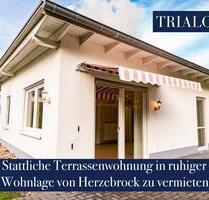 Stattliche Terrassenwohnung in ruhiger Wohnlage von Herzebrock zu vermieten - Herzebrock-Clarholz