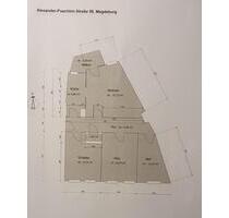 Schöne 3-Zimmer Altbau Wohnung mit Balkon in stadtfeld ost - Magdeburg Nordwest